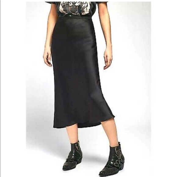 Rachel Zoe Dresses & Skirts - NWT Rachel Zoe Midi Skirt Black Medium